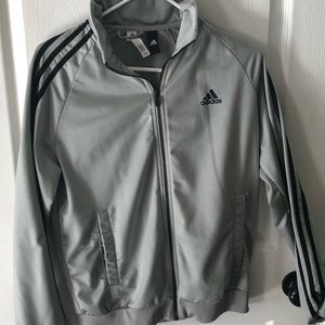 Men’s Adidas Grey Zip Up